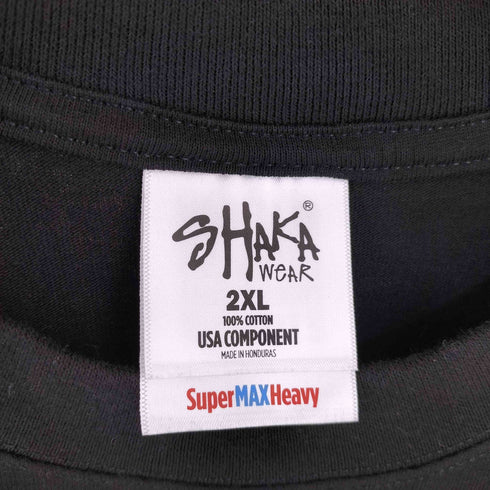 シャカウェアー SHAKA WEAR WORLD FAMOUS HEAVYWEIGHT T SHIRTS ロングスリーブTシャツ メンズ 2XL