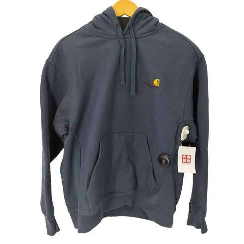 カーハートワークインプログレス Carhartt WIP HOODED AMERICAN SCRIPT SWEAT SHIRT メンズ JPN:M