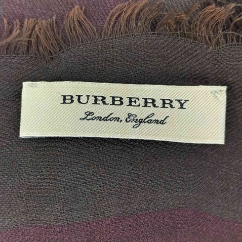 バーバリー BURBERRY チェック柄 ストール レディース