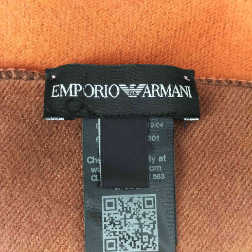 エンポリオアルマーニ EMPORIO ARMANI フリンジマフラー メンズ