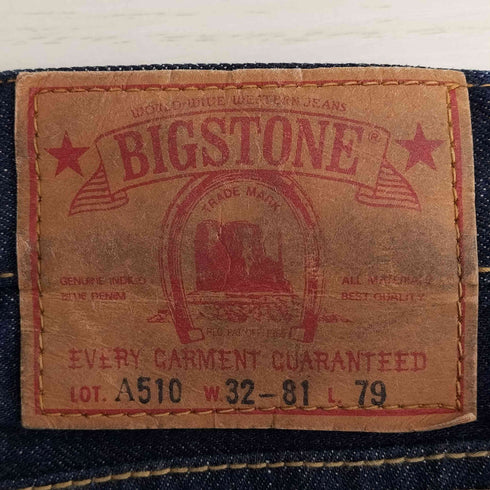 BIG STONE A510 ストレートデニム メンズ 32