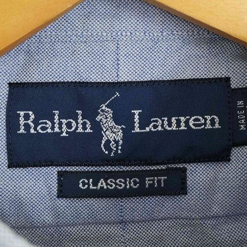 ラルフローレン RALPH LAUREN CLASSIC FIT オックスフォード ボタンダウンシャツ メンズ 15 1/2-32/33