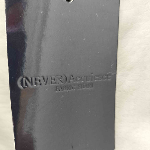 never acquiesce シングルライダース フェイクレザージャケット メンズ import:M