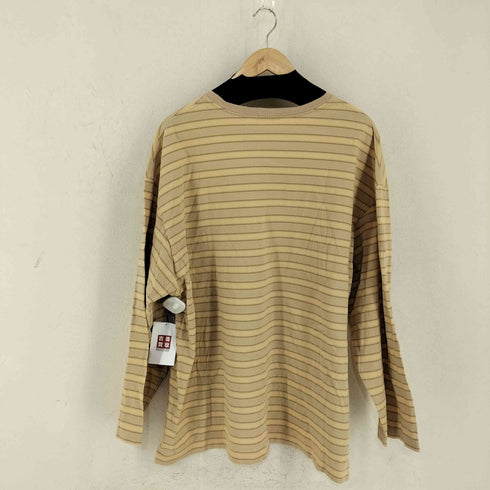 イエスタデイズトゥモロー YSTRDYs TMRRW BAGGY TEE LS COTTON BORDER ボーダー長袖カットソー メンズ JPN:L