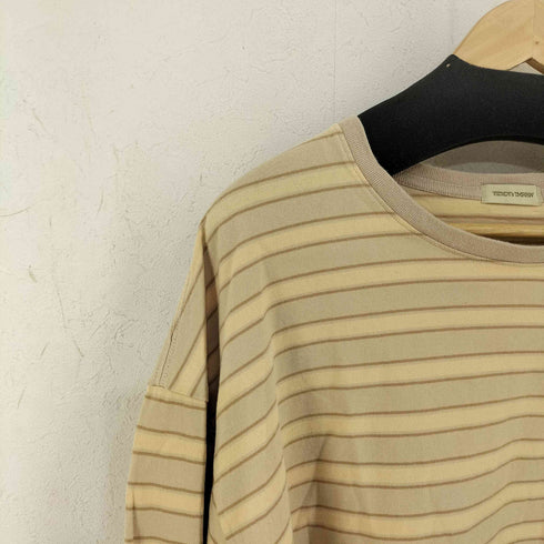 イエスタデイズトゥモロー YSTRDYs TMRRW BAGGY TEE LS COTTON BORDER ボーダー長袖カットソー メンズ JPN:L
