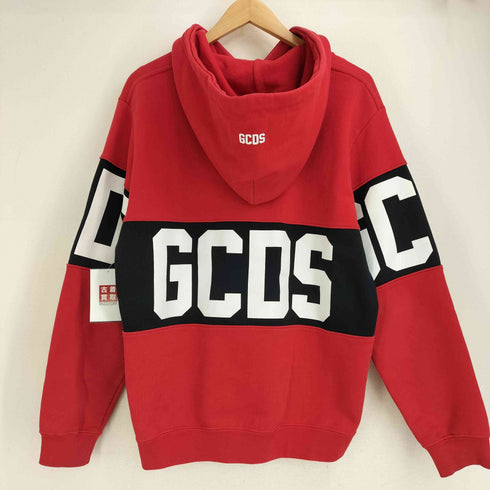 ジーシーディーエス GCDS ラインロゴパーカー メンズ