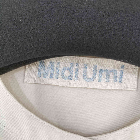 ミディウミ MidiUmi ノースリーブ プリーツ ワンピース レディース