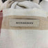 バーバリー BURBERRY スコットランド製 シルクカシミヤ ノバチェック フリンジ ストール レディース