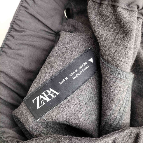 ザラ ZARA フェルトテクスチャー ジョガーパンツ レディース JPN:M