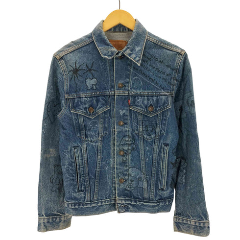 リーバイス Levis 90s USA製 リメイク加工 デニムトラッカージャケット メンズ 36R