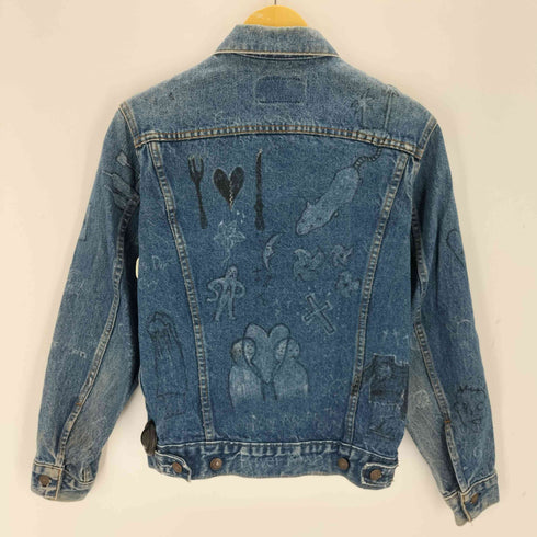 リーバイス Levis 90s USA製 リメイク加工 デニムトラッカージャケット メンズ 36R