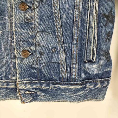 リーバイス Levis 90s USA製 リメイク加工 デニムトラッカージャケット メンズ 36R