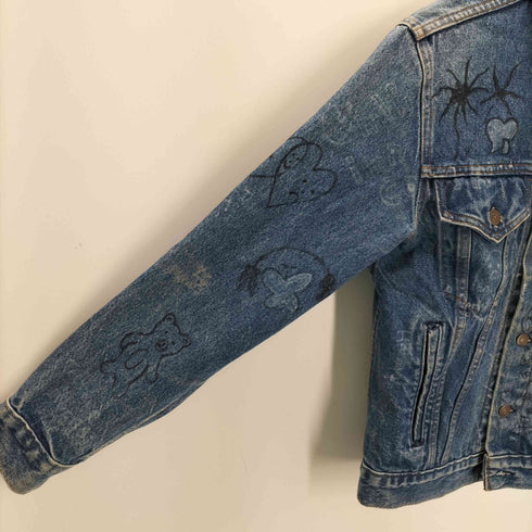 リーバイス Levis 90s USA製 リメイク加工 デニムトラッカージャケット メンズ 36R