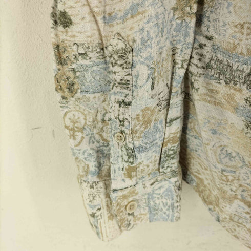 ザラ ZARA TIE-DYE PRINT SHIRT タイダイプリントシャツ メンズ import:XL