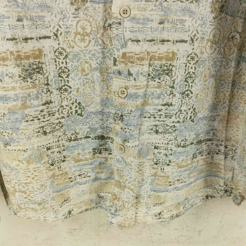 ザラ ZARA TIE-DYE PRINT SHIRT タイダイプリントシャツ メンズ import:XL