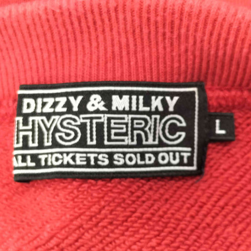 ヒステリックグラマー HYSTERIC GLAMOUR EVIL COLLEGE スウェット メンズ JPN:L