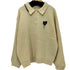 ONCILY 2024AW アイボリー ニットポロ メンズ import:S