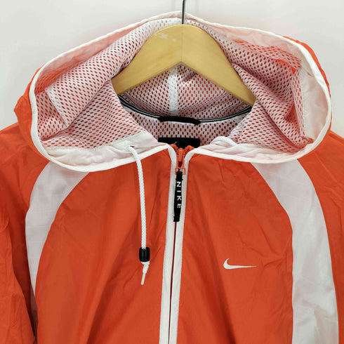 ナイキ NIKE 裏地メッシュ ナイロンアノラックパーカー リップストップ メンズ JPN:L