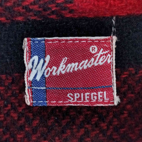 SPIEGEL Workmaster SCOVILLジップ バッファローチェック ウールブルゾン メンズ