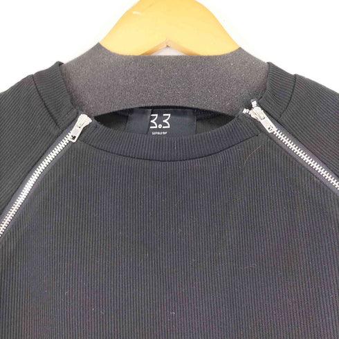 フィールドトリップ 3.3 FIELD TRIP ジップ加工 S/S Tシャツ レディース FREE