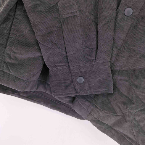 AND Z L/S キルティング コーデュロイシャツ メンズ