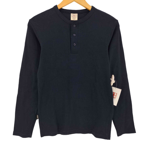 アヴィレックス AVIREX ヘンリーネック長袖Tシャツ メンズ JPN:S