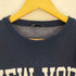 ザラ ZARA NEW YORK 刺繍 袖切替 クルーネックスウェット レディース import:L