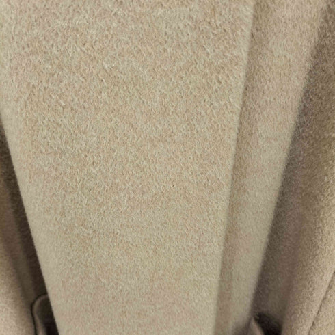 マックスマーラ MAX MARA イタリア製 白タグ カシミヤ 100% フーデッド コート レディース 38