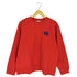 ザラ ZARA 裏起毛 ワッペン クルーネックスウェット レディース import:XL