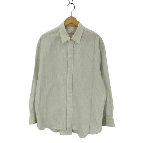 リドム LIDnM SEERSUCKER STRIPE SHIRT メンズ JPN:M