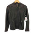 バナナリパブリック BANANA REPUBLIC 羊革 シープレザー ライダースジャケット レディース import:S