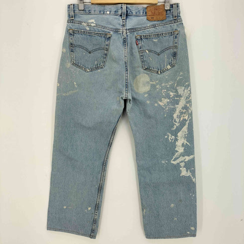 リーバイス Levis USA製 501 ペイント&ダメージ加工 メンズ W36/L30