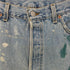 リーバイス Levis USA製 501 ペイント&ダメージ加工 メンズ W36/L30