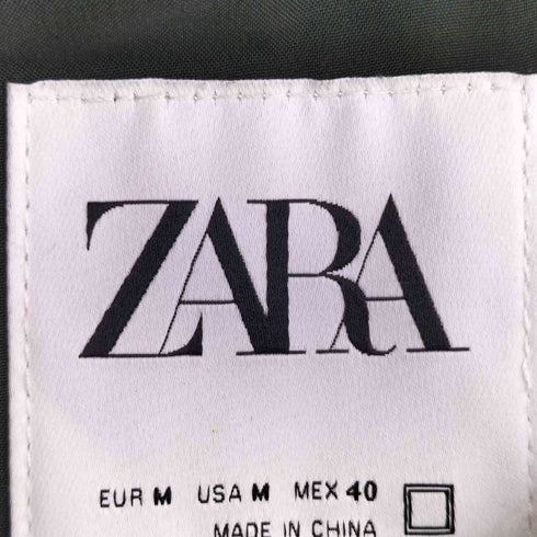 ザラ ZARA WATER REPELLENT FABRIC 撥水 ジップアップジャケット メンズ import:M