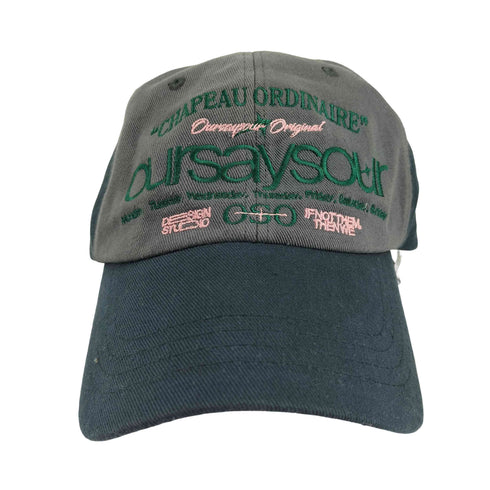 OUESAYSOUR レタリングロゴキャップ ユニセックス レディース