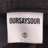 OUESAYSOUR レタリングロゴキャップ ユニセックス レディース