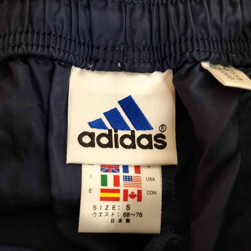 アディダス adidas 00s 白タグ サイドライン ナイロンパンツ レディース S
