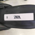 ザラ ZARA パデッド リボン レザー ヒール ミュール サンダル レディース 39