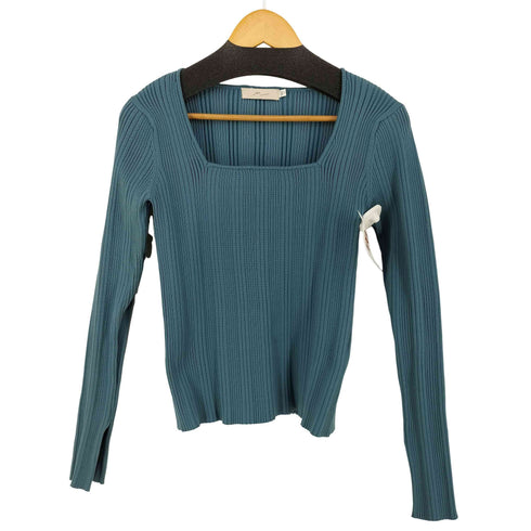 マウジー moussy M_ TIGHT RIB KNIT トップス レディース FREE