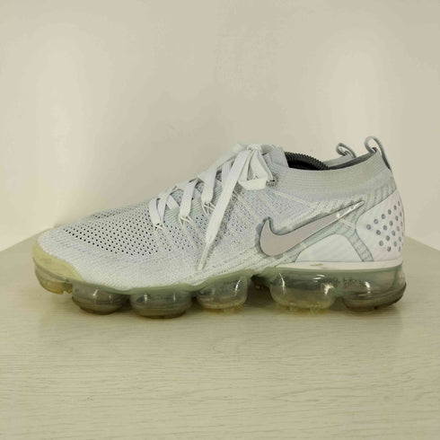 ナイキ NIKE Air VaporMax Flyknit 2 White Vast Grey エアヴェイパーマックス フライニット2 メンズ JPN:28