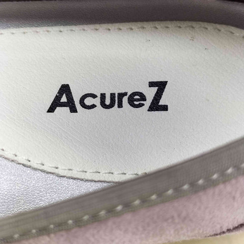 AcureZ スエード リボン フラットシューズ レディース JPN:22