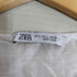 ザラ ZARA ワイドシルエット Vネック レース ブラウス レディース import:L