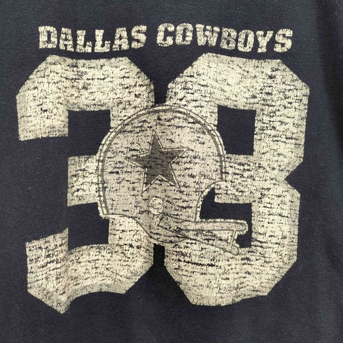 チャンピオン Champion 80s- USA製 DALLAS COWBOYS フロントプリントクルーネックTシャツ メンズ JPN:L