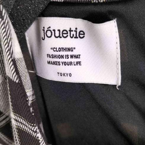 ジュエティ jouetie チェック マキシ丈ワンピース レディース JPN:M