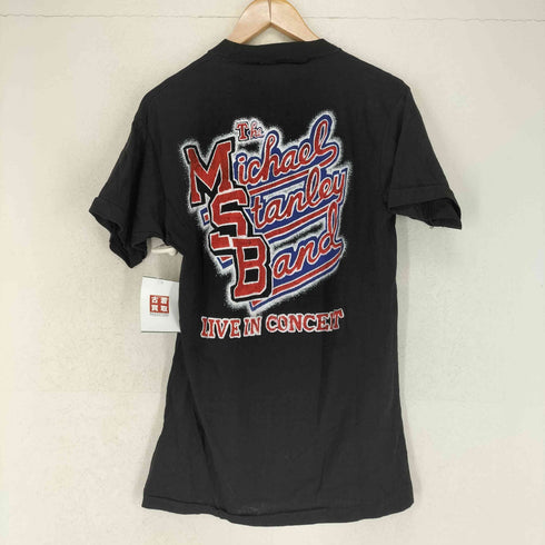 シングルステッチ 両面プリントバンドTシャツ メンズ