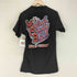 シングルステッチ 両面プリントバンドTシャツ メンズ