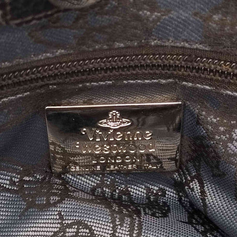 ヴィヴィアンウエストウッドロンドン Vivienne Westwood LONDON 2Wayレザーショルダーバッグ オーブ レディース