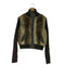 RIVERISLAND ファー切替 ハイネックジップニット レディース 40