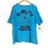 SOS MANN IN NOT フロントイラストプリントクルーネックTシャツ メンズ