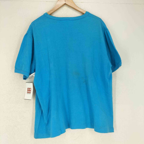 SOS MANN IN NOT フロントイラストプリントクルーネックTシャツ メンズ